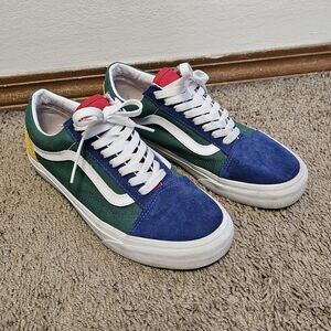 Multicolor Suede Women's Sneakers